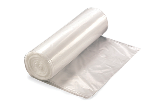 36x58" Can Liners, 0.65mil, Coreless Rolls, Clear - 200/case