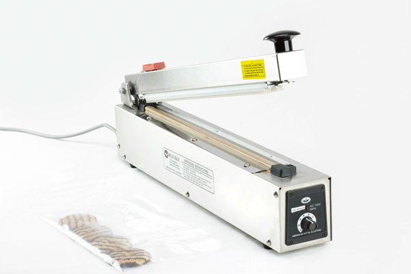 12" 5mm Magnet Hold Impulse Hand Sealer