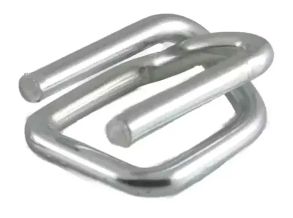 3/4" HEAVY DUTY Wire Buckle for Composite Strapping, Galvanized, 0.160 (Pack of 500)