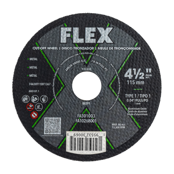 4-1/2” Cut-Off Wheel Type 1